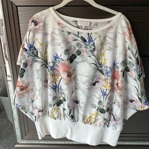 Ted Baker blouse size 6/ floral print